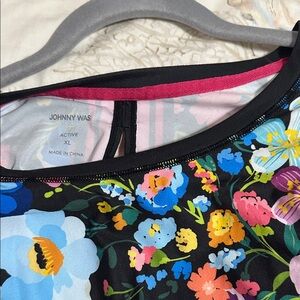 Johnny Was Multicolor Floral Blouse